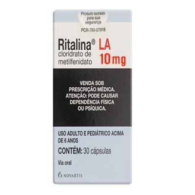 RITALINA Sem Receita Ritalina 10mg 60 comp Novarts